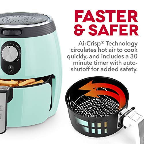 Deluxe Air Fryer (Aqua / 3qt / Air Fryer)