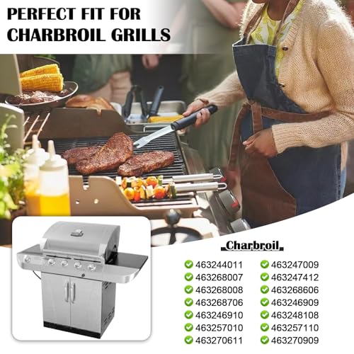 Grill Grates & Heat Plates for Charbroil Commercial Series 4 (Grates + Heat Plate)