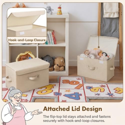 Memory Keepsake Storage Box (Khaki / Large-2 Pack)
