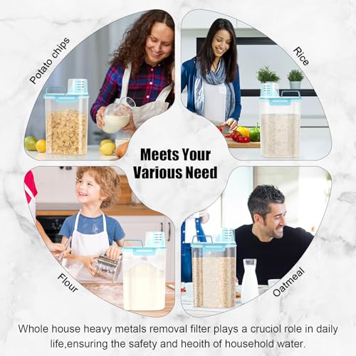Airtight 4 LBS Rice (Clear Blue / 2L-1pack)