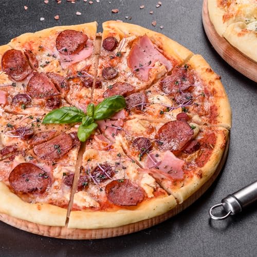 7.7" Thick Cordierite Pizza Stone Baking Board for Ooni Karu 16 Pizza Oven (16.8"L x 24.4"W x 0.6"Th)
