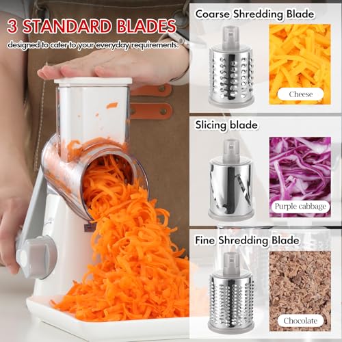 Rotary Cheese Grater Hand Crank