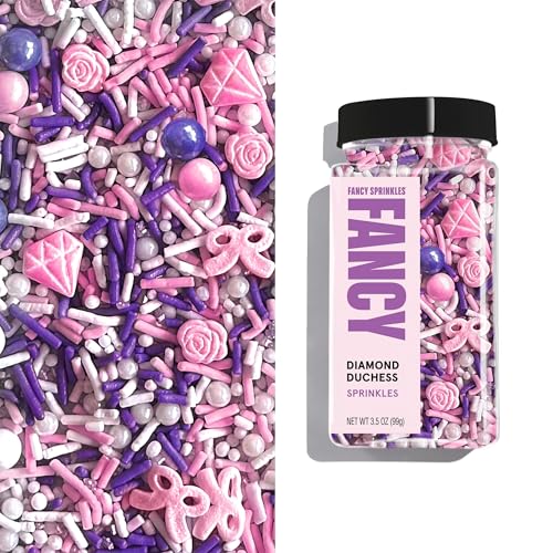 Diamond Duchess Shaped Candy Sprinkles 1 Pack (1 Pack / Diamond Duchess)