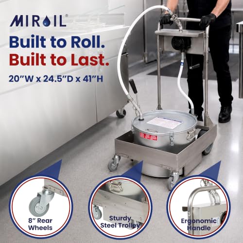 Deep Fryer Oil Filter Machine (75 Lb. Oil Filter Machine)