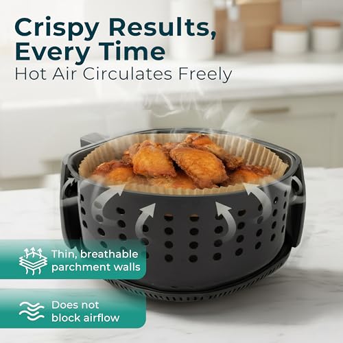 Cathy Yoder's Round Air Fryer Liners (8 inch - Round)