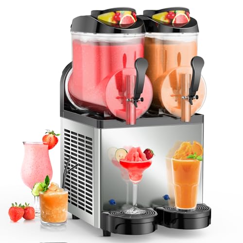 Ultimate Commercial Slushy Machine (Commericial-12L*2Tank)