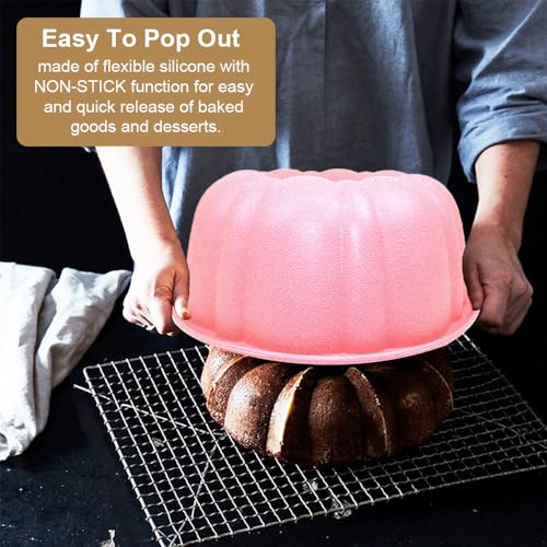 10 Inch Round Silicone Cake Pan