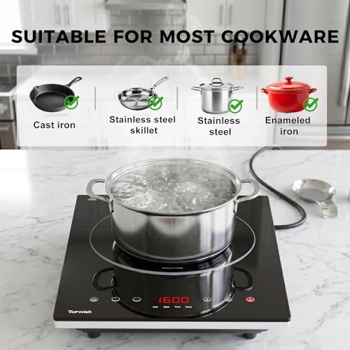 Hot Plate Single Burner Electric Cooktop