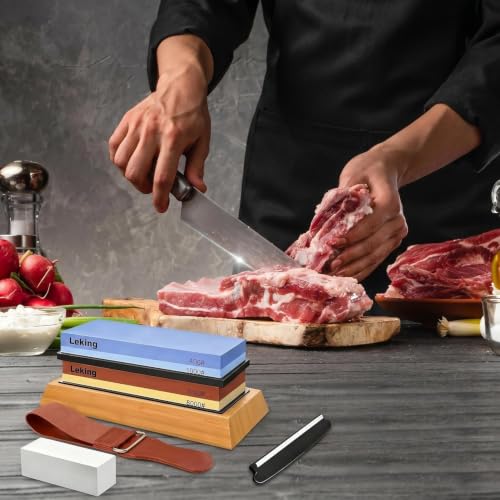 Knife Sharpening Stone Set (Multicolor)