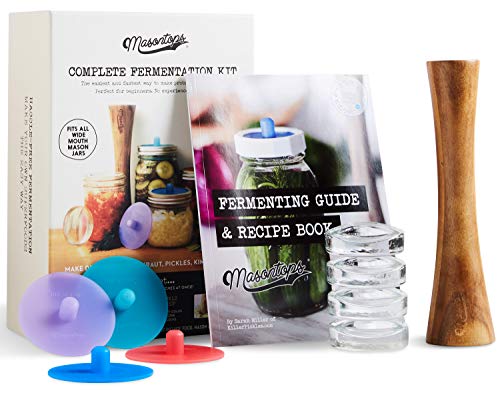 Complete Mason Jar Fermentation Kit (Wide Mouth)