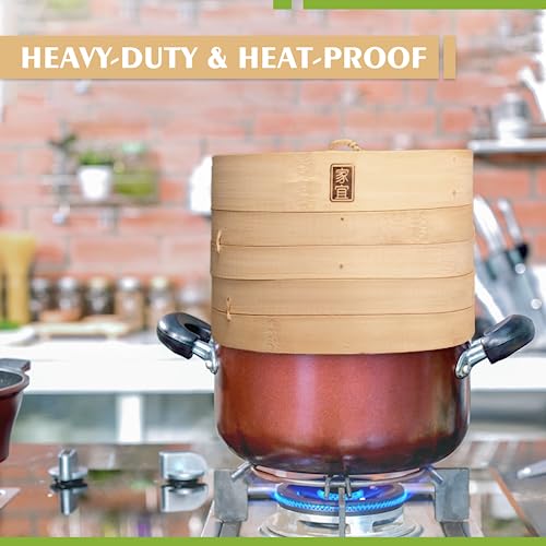 Bamboo Steamer Basket (8 INCH)
