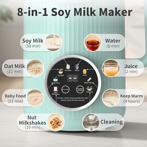 35oz Soy Milk Maker Machine (Green)
