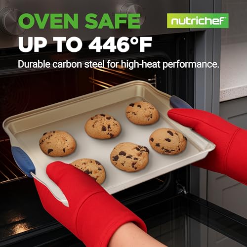 3‑Piece Non‑Toxic Cookie Sheets for Baking (3 Piece Set)