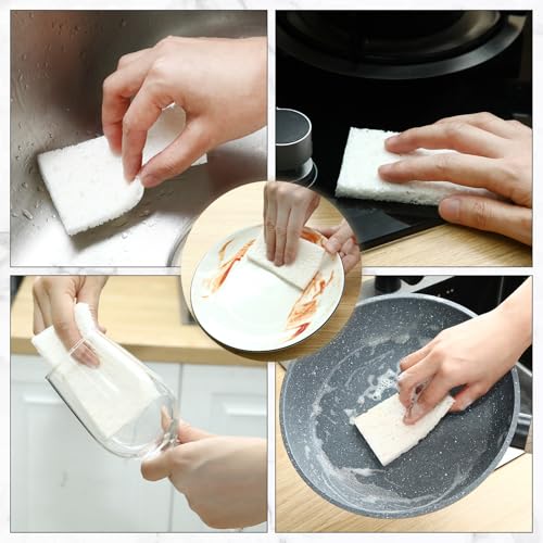 100 Pcs Sponges Bulk Sponges Kitchen Compressed Sponge (100 Count)