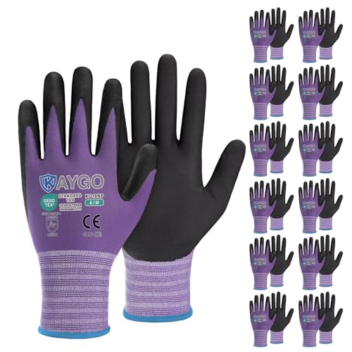 Safety Work Gloves (12 Count)