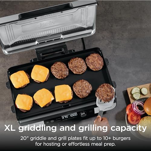 Sizzle™ Pro XL 20'' Indoor Griddle & Grill (20 Inch)