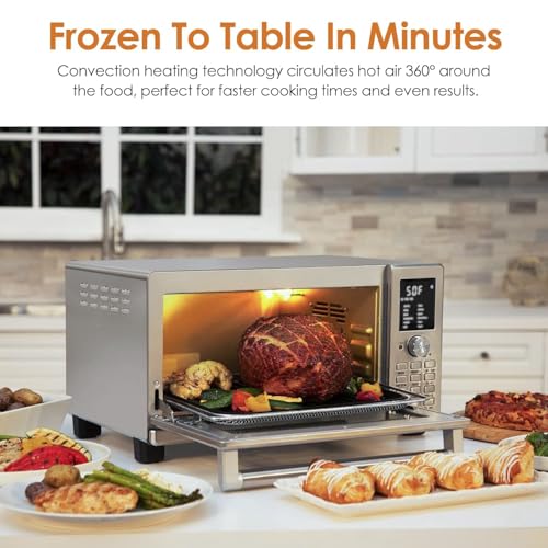 Bravo XL Air Fryer Toaster Smart Oven (Silver / 30 Qt)