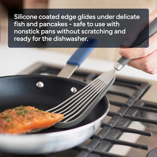 Fish Silicone Spatula (Silicone / Gray)
