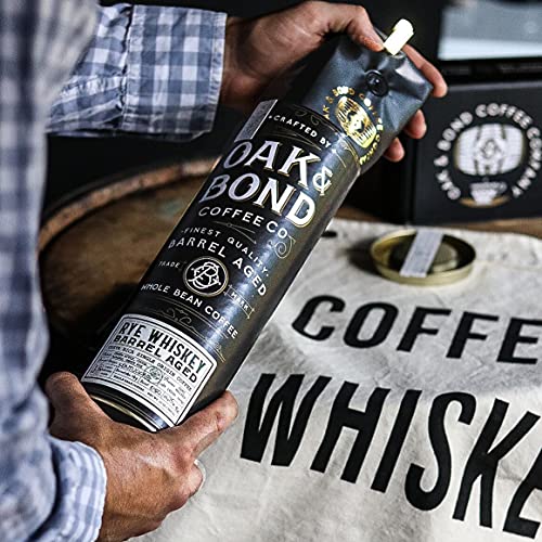 Rye Whiskey Barrel Aged Coffee (10 Ounce (Pack of 1))