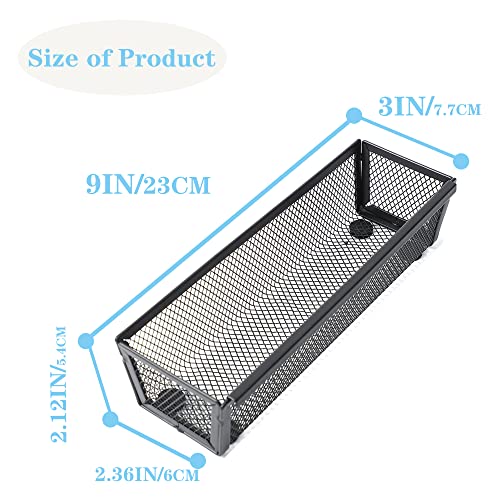 Silverware Organizer (Black / 6pack 9*3)
