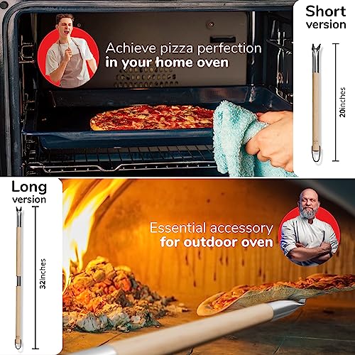 Pizza Turner Fork & Bubble Popper Extra Long