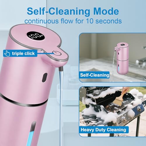 Automatic Liquid Soap Dispenser Touchless (Rose Gold / Liquid)