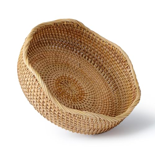 Rattan Bread Basket (Medium - Natural)