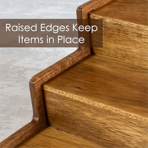 Acacia Wood 3 Tiered Spice Rack