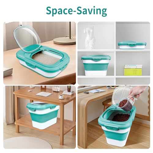 Rice Storage Container (6-20 Lbs Green)