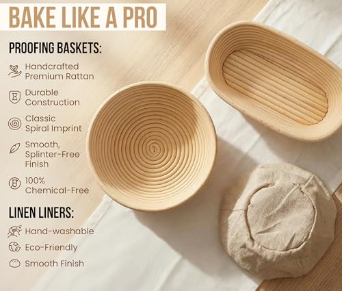 Banneton Bread Proofing Set (2 Count)