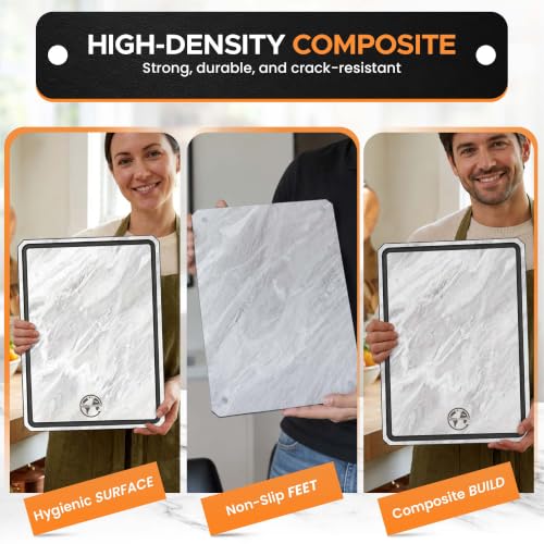 Composite Wood Cutting Board Set of 3 (Marblestone)