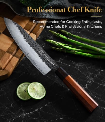 8'' Japanese Knife (8" Chef Knife+Sandalwood Box)