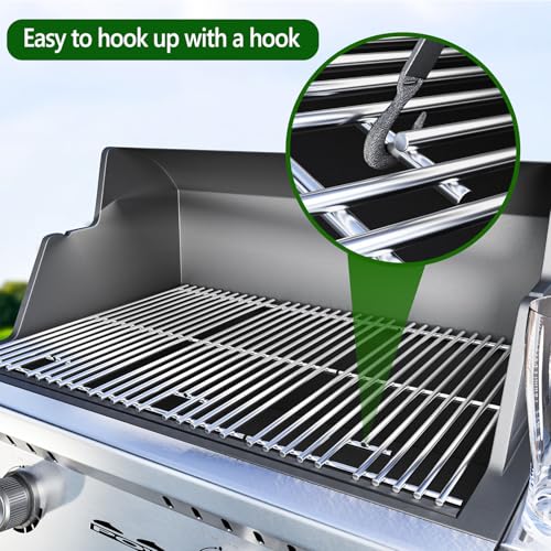 17" Grill Grates for Charbroil Infrared 3 Burner 463242515 463242516 466242515 466242516 G466 (17" D x 23.1" W)