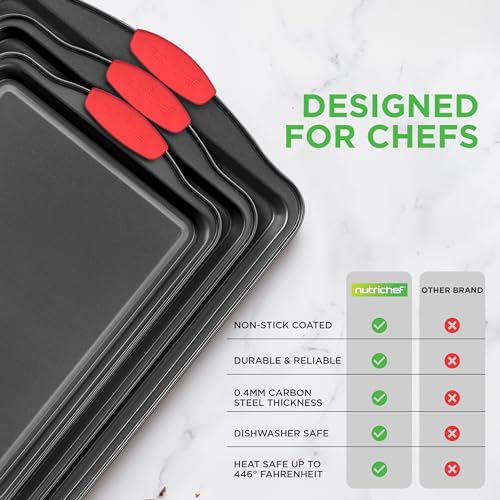 3 Piece Cookie Sheets for Baking (3-Piece Set 2026 Edition)