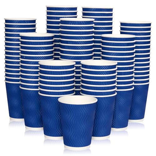 Disposable Paper Coffee Cups (12oz-120pack)