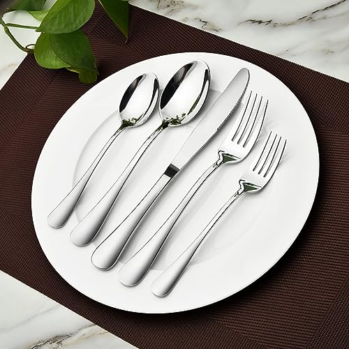 Silverware Set for 8 (Modern / 40 Piece)