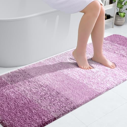 Bathroom Runner Rug 70x24 (70" X 24" / Pinkish-purple)