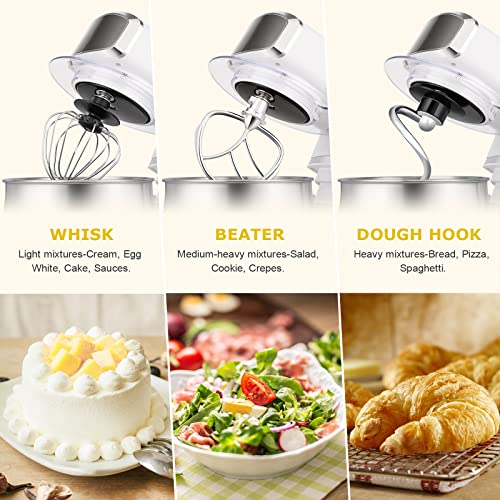 Stand Mixer 3.2Qt Mini Electric Food Mixer