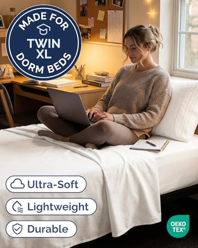 Twin XL 3 Piece Sheet Set (02 - Antique White / Twin XL)