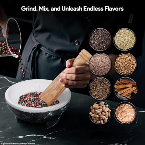 No Rock Powder Mortar and Pestle Set