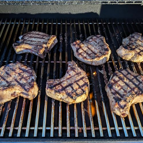 66802 18.75" Grill Grates for Weber GS4 Genesis II 300 Genesis II LX 300 Series (18 3/4" x 13 1/4"SS)