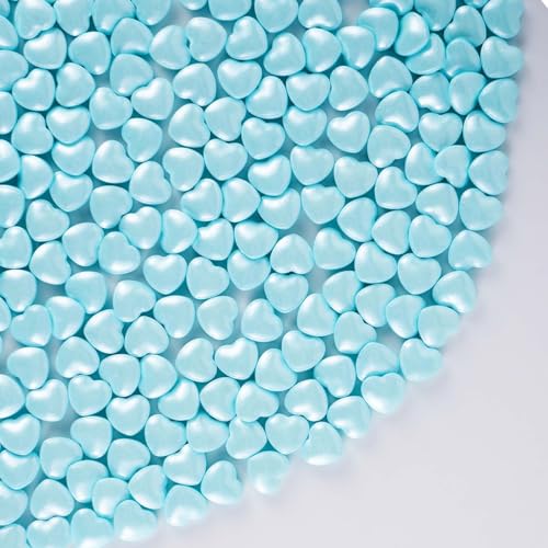 Blue Heart Shapes Sprinkles (4.58 Ounce)