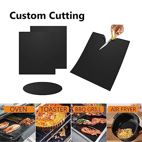 2 Pack Thickened Oven Liners for Bottom of Oven BPA & PFOA Free (2 Count)