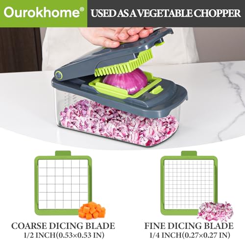 Onion Chopper Dicer with Container