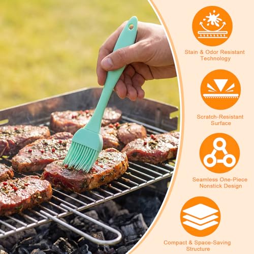 14 Pcs Large Turkey Baster Set for Cooking (Classic Color)