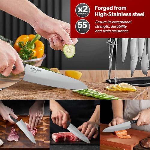 Chef Knife 7.5" High Carbon Stainless Steel (KS-KN190CH)
