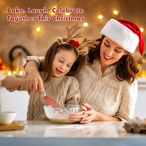 Christmas Whisk Set of 3 (Red+Green+White)