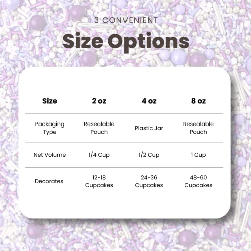 Perfectly Purple Sprinkle Mix (2 Ounce)