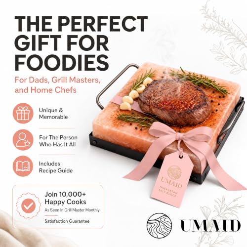 Himalayan Salt Block Cooking Plate 8x8x1.5