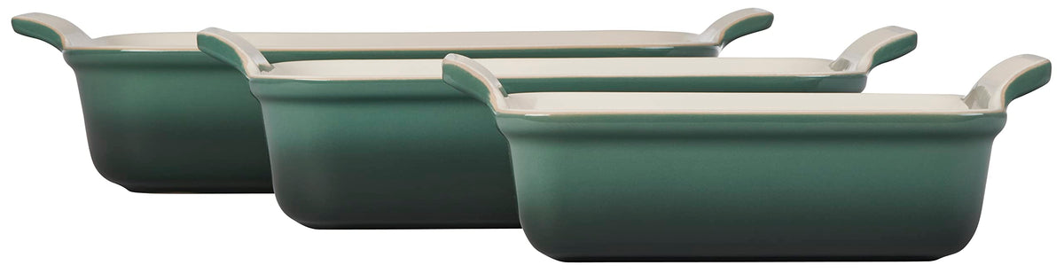 Stoneware Heritage Rectangular Baking Dish (3-Piece Dish Set / Artichaut)